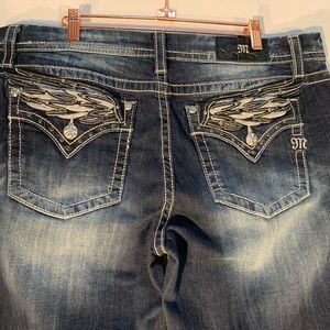 Miss Me Mid-Rise EasyBoot Dark wash jeans women’s